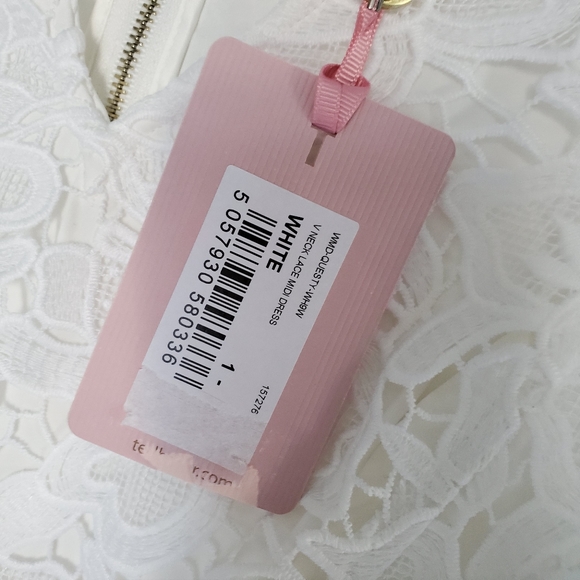 NEW Ted Baker London Questy Sleeveless Lace Dress - Picture 13 of 16